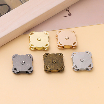 Άμεσες πωλήσεις από το εργοστάσιο μαγνητικών κουμπιών αλουμινίου "blossom plum" 5 τεμάχια χειροποίητα αόρατα μαγνητικά κουμπιά για παλτό και τσάντες.