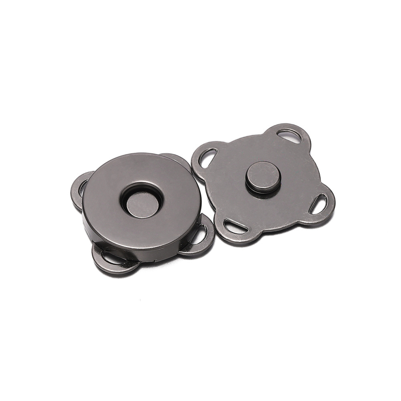 Άμεσες πωλήσεις από το εργοστάσιο μαγνητικών κουμπιών αλουμινίου "blossom plum" 5 τεμάχια χειροποίητα αόρατα μαγνητικά κουμπιά για παλτό και τσάντες.