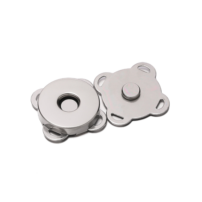 Άμεσες πωλήσεις από το εργοστάσιο μαγνητικών κουμπιών αλουμινίου "blossom plum" 5 τεμάχια χειροποίητα αόρατα μαγνητικά κουμπιά για παλτό και τσάντες.