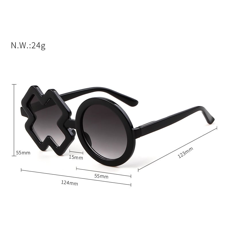 Πολυτελή γυαλιά ηλίου για παιδιά, χαριτωμένα και μοντέρνα, με προστασία από την υπεριώδη ακτινοβολία, αντισυμβατικά και μοναδικά γυαλιά ηλίου για αγόρια και κορίτσια