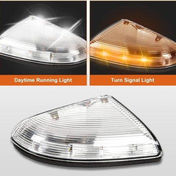 Подходящ за мигачи, огледала за обратно виждане и локвени светлини на Dodge Ram 1500 и 2500.