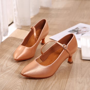  Pantofi de dans modern pentru femei cu toc de 5,5 cm pentru adulți, pantofi de dans marinar profesioniști pentru interior