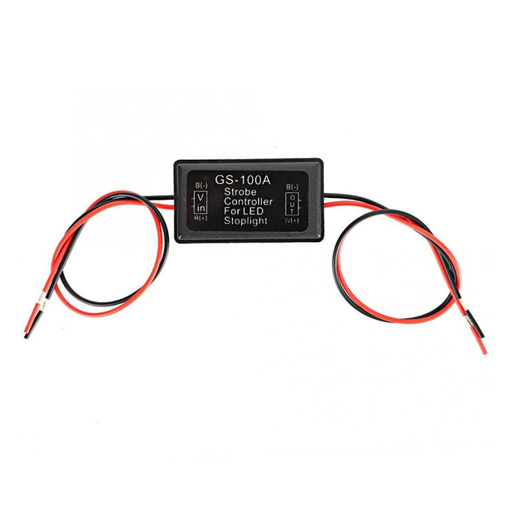 Ovládač LED brzdových svetiel GS-100A pre autá a motocykle (horné brzdové svetlá)