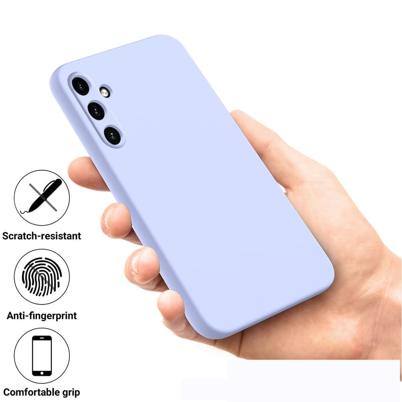 Συμβατό με υγρή σιλικόνη Samsung A14-4G, θήκη τηλεφώνου Samsung A34, φακό A54, θήκη προστασίας από κραδασμούς A15, S23FE