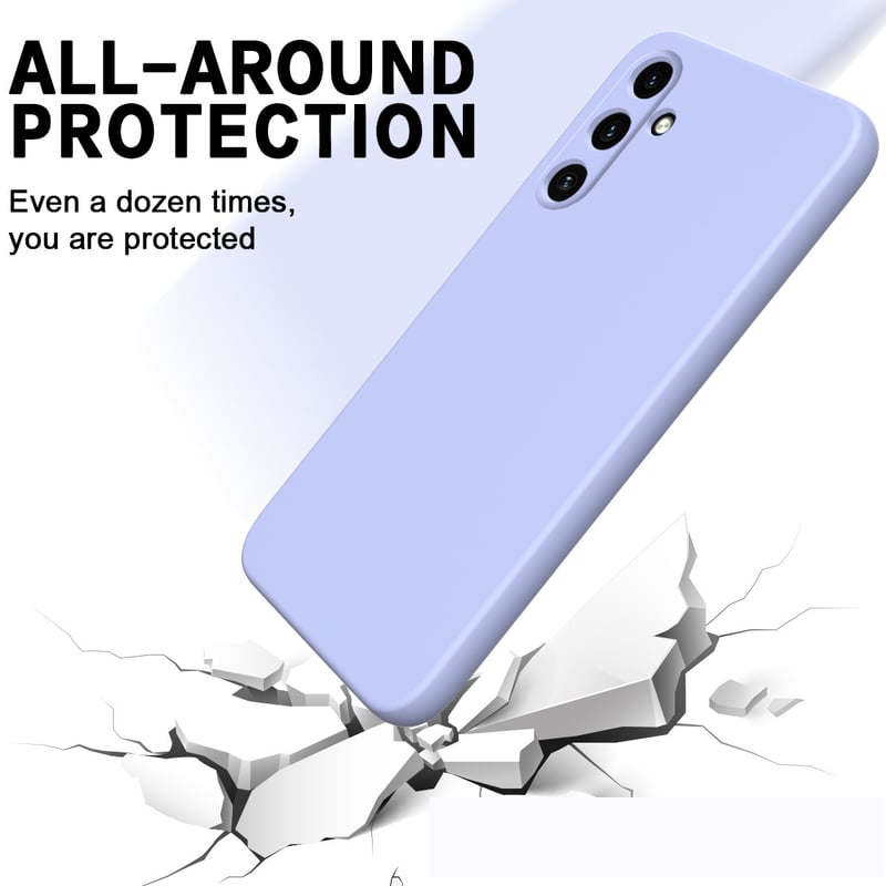 Συμβατό με υγρή σιλικόνη Samsung A14-4G, θήκη τηλεφώνου Samsung A34, φακό A54, θήκη προστασίας από κραδασμούς A15, S23FE
