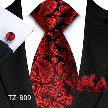 Фабрично нов комплект джобни маншети за мъжки сватбен костюм с мотив Пейсли от 2025 г.