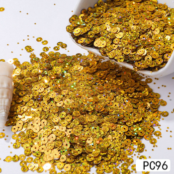 Paiete rotunde de 2/3/4/6 mm cu paiete aurii, argintii, albe și transparente, cusute manual, accesorii brodate pentru rochie de mireasă