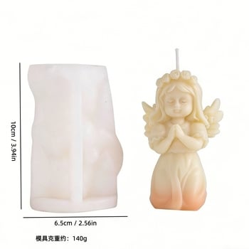 DIY Καλούπι για Κούκλες με Αρωματικό Κερί Angel, Καλούπι Σιλικόνης από Εποξειδική Ραφή για Διαχύτη Αρώματος για Μικρά Αγόρια, Καλούπι Γύψου από Cross-Border Design