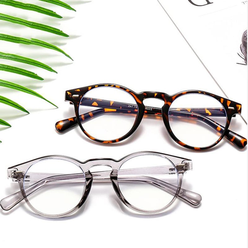 Γυαλιά ανάγνωσης κατά του μπλε φωτός, σκελετοί οράσεως σε ευρωπαϊκό και αμερικανικό στυλ ρετρό, σκελετοί γυαλιών σε στυλ Iron Man