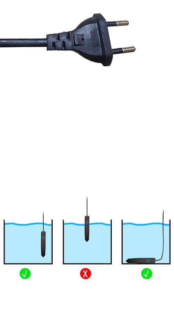 Automatikus termosztatikus fűtőtest teknős akváriumokhoz, halas akváriumokhoz, harci halas akváriumokhoz, kis akváriumokhoz, alacsony vízszintű fűtőtestekhez.