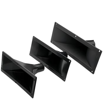 Obdĺžnikový kryt reproduktora so skrutkovacou rukoväťou a plochým otvorom; 34, 51, 75 a 100-jadrové reproduktory