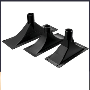 Obdĺžnikový kryt reproduktora so skrutkovacou rukoväťou a plochým otvorom; 34, 51, 75 a 100-jadrové reproduktory