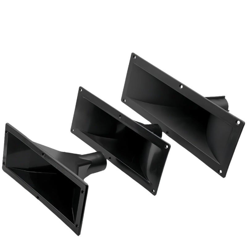 Obdĺžnikový kryt reproduktora so skrutkovacou rukoväťou a plochým otvorom; 34, 51, 75 a 100-jadrové reproduktory