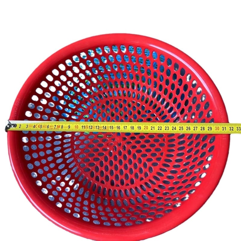 28 см пластмасова куха кръгла кошница за зеленчуци, кошница за съхранение в кухнята и домакинството, кошница за оттичане, кошница за миене на зеленчуци, кошница за оттичане