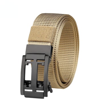 Η πιο δημοφιλής τακτική ζώνη για άνδρες, κατασκευασμένη από νάιλον καμβά και συνθετικό νάιλον με μεταλλική αγκράφα χωρίς δόντια.