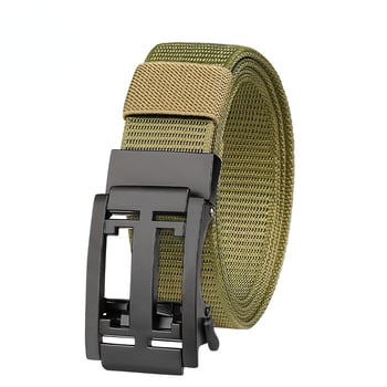 Η πιο δημοφιλής τακτική ζώνη για άνδρες, κατασκευασμένη από νάιλον καμβά και συνθετικό νάιλον με μεταλλική αγκράφα χωρίς δόντια.