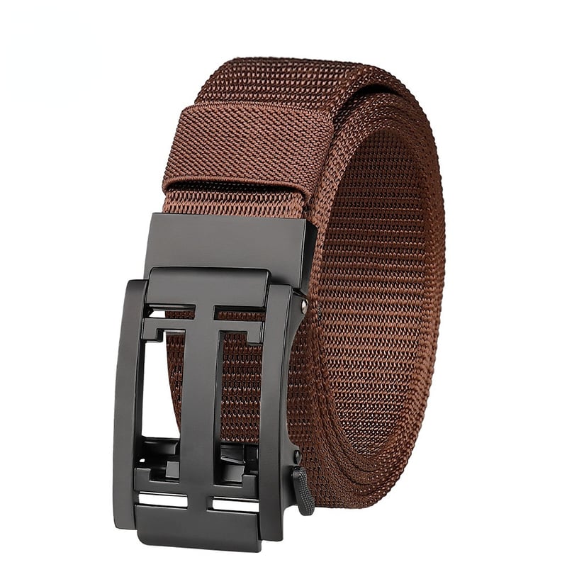 Η πιο δημοφιλής τακτική ζώνη για άνδρες, κατασκευασμένη από νάιλον καμβά και συνθετικό νάιλον με μεταλλική αγκράφα χωρίς δόντια.