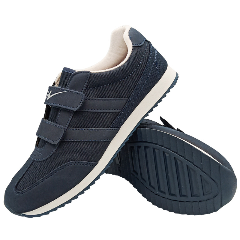 Pantofi sport autentici Double Star, pantofi casual cu talpă joasă pentru bărbați, pantofi de mers cu velcro pentru persoane de vârstă mijlocie și în vârstă, ușori