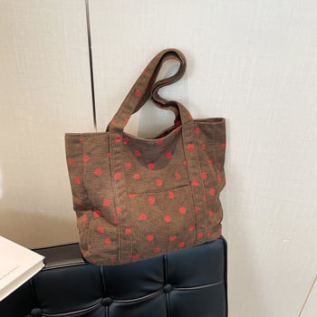 2024 Νέα απλή και κομψή τσάντα tote, μεγάλης χωρητικότητας, απλή, κομψή, casual και μοναδική τσάντα ώμου για γυναίκες