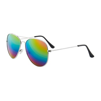 Ochelari de soare aviator cu ramă mare pentru bărbați și femei, ochelari de soare metalici, ochelari de soare pilot, UV400 inci Trend