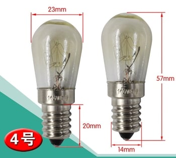 Крушка за микровълнова фурна, крушка за хладилник, 230V 20W с фасунга