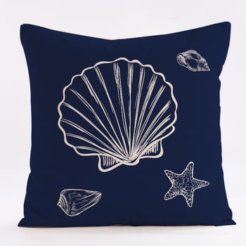 Популярен продукт за електронна търговия през граница: Калъфки за възглавници и възглавници за диван от серията акварелни ленени с мотив „Корабно колело“ от серията Ocean Whale