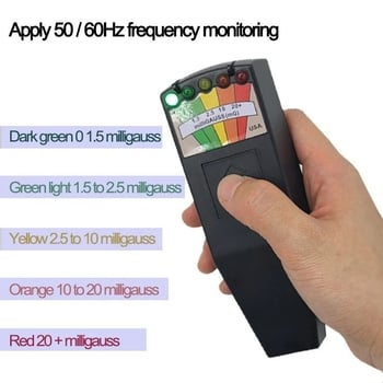 K2 Трансграничен детектор, тестер за радиация на магнитно поле, преносим радиатор за високочестотни електромагнитни вълни