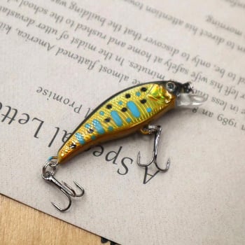 Трансгранични японски потъващи микрорибки миноу, 4 грама, 4,5 см, за бързотечащи сладководни потоци, костур, риба мандарина и други риби.