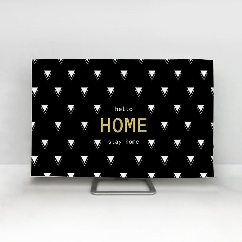 Északi minimalista tévévédő huzat, 65 hüvelykes, 55 hüvelykes, új 75 hüvelykes, tévévédő huzat, függő porvédő kendő