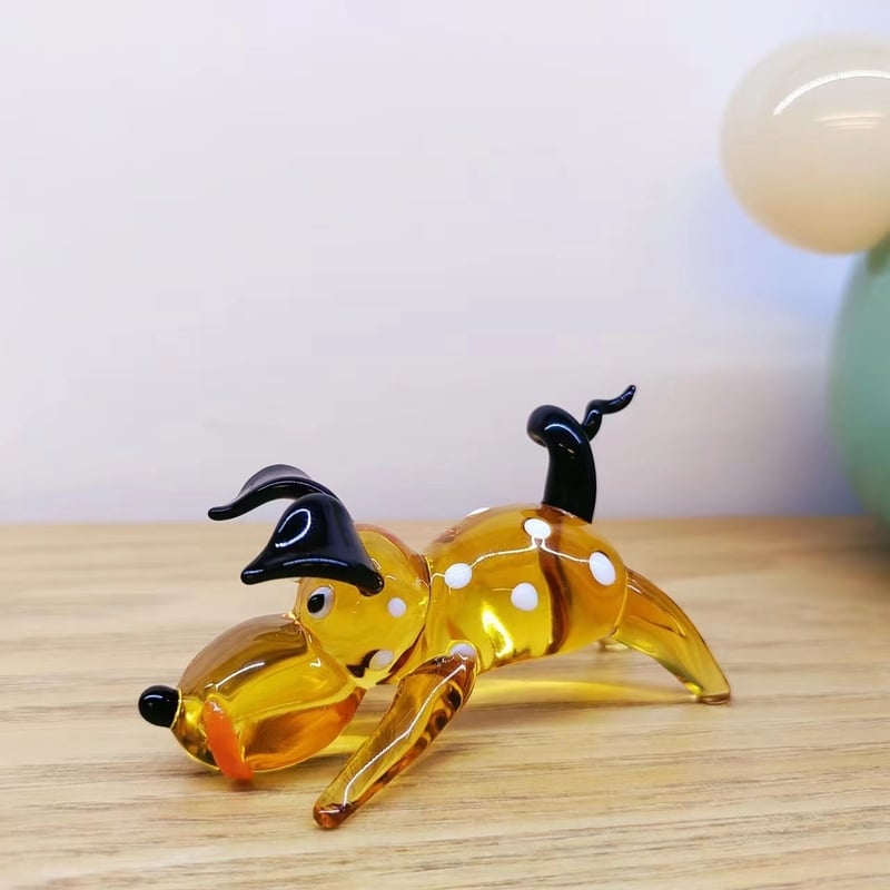 Novi luksuzni mini ručno rađeni ukrasi iz cijelog svijeta: stakleni ukrasi s jelenima, bundevama, pticama, psima, štencima, morskim psima i kristalima.