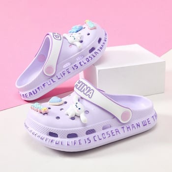 Παιδικές παντόφλες, καλοκαιρινά βρεφικά παπούτσια θαλάσσης, αντιολισθητικά σανδάλια για κορίτσια και αγόρια, τσόκαρα για αγόρια.