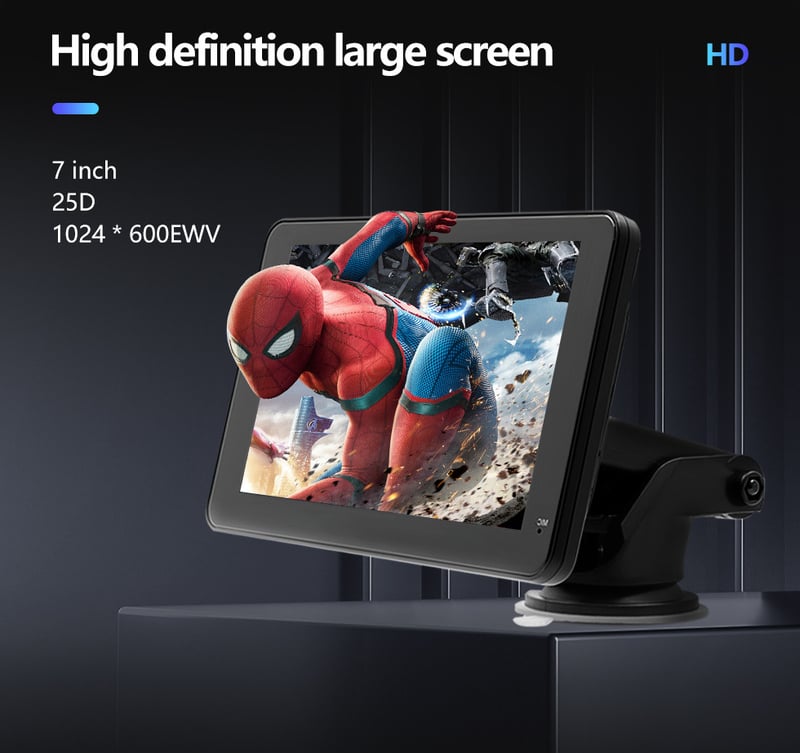 Noul player auto MP5 wireless CarPlay Smart Screen de 7 inch și sistemul de navigație auto, disponibile exclusiv pentru piața transfrontalieră