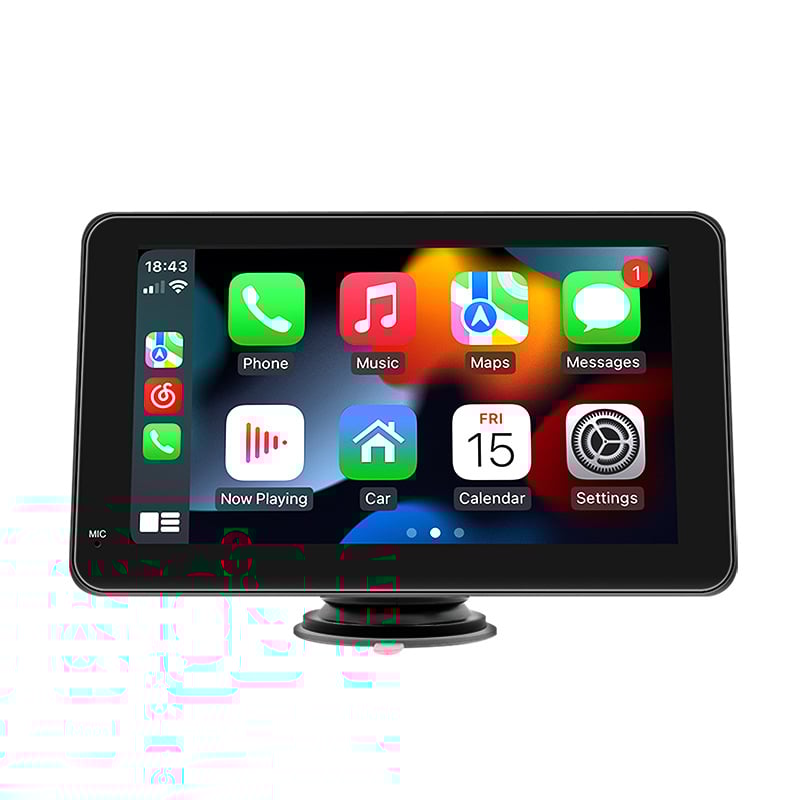 Noul player auto MP5 wireless CarPlay Smart Screen de 7 inch și sistemul de navigație auto, disponibile exclusiv pentru piața transfrontalieră