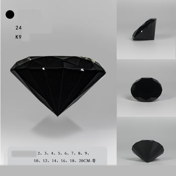 Διαμάντι Τεχνητό Προσομοιωμένο Πολύχρωμο Κρυστάλλινο Διαμάντι Διαφανές Αφρώδες Γυαλί Κοσμήματα Οθόνης Κοσμημάτων