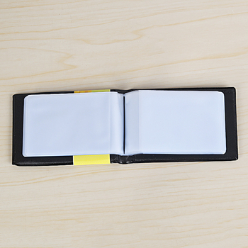 Tvornička veleprodaja vertikalnih posjetnica/kopča za posjetnice sa 60 stranica, može se otisnuti s logotipom, uredski pribor.