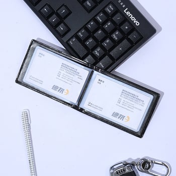 Tvornička veleprodaja vertikalnih posjetnica/kopča za posjetnice sa 60 stranica, može se otisnuti s logotipom, uredski pribor.