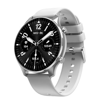 HDT21 Bluetooth okosóra hívásfunkcióval, pulzusmérővel, véroxigén- és vérnyomásméréssel, lépésszámlálással, non-invazív vércukorszint-méréssel, képernyő emelésével az ébresztéshez.