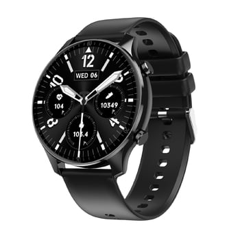 HDT21 Bluetooth okosóra hívásfunkcióval, pulzusmérővel, véroxigén- és vérnyomásméréssel, lépésszámlálással, non-invazív vércukorszint-méréssel, képernyő emelésével az ébresztéshez.