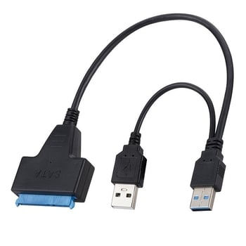 SATA Easy Drive 22-pinski na USB 3.1 adapterski kabel za 2,5-inčne SSD-ove (jednostruki podatkovni kabel tipa C)