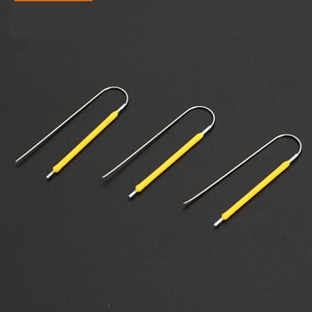 3V LED keramička nit za točkasto zavarivanje, 38mm LED poniklana željezna žica, svjetlo za kampiranje, žarulja s volframovom niti