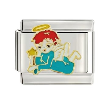 2025 Нова италианска модулна гривна CYS с единична висулка, аксесоар