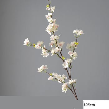 Umjetni cvijet trešnje s jednom stabljikom umjetni cvijet dnevni boravak blagovaonski stol ukras suho cvijeće ukrasni cvijet cvijet trešnje ukras uređenje okoliša umjetni cvijet cvijeta breskve