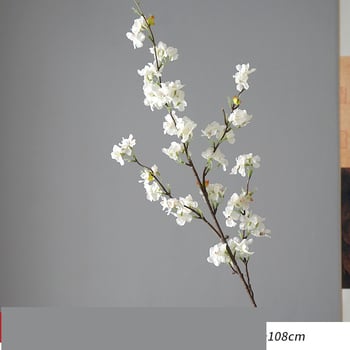Umjetni cvijet trešnje s jednom stabljikom umjetni cvijet dnevni boravak blagovaonski stol ukras suho cvijeće ukrasni cvijet cvijet trešnje ukras uređenje okoliša umjetni cvijet cvijeta breskve