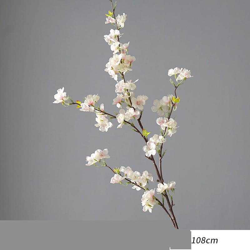 Umjetni cvijet trešnje s jednom stabljikom umjetni cvijet dnevni boravak blagovaonski stol ukras suho cvijeće ukrasni cvijet cvijet trešnje ukras uređenje okoliša umjetni cvijet cvijeta breskve