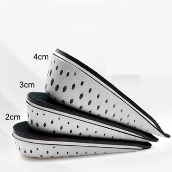 Priedušná výškovo zväčšujúca vložka z EVA, pohodlná pre mužov aj ženy, športová vložka s rôznymi výškami, neviditeľná výškovo zväčšujúca vložka