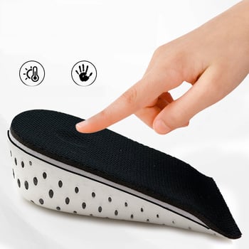 Priedušná výškovo zväčšujúca vložka z EVA, pohodlná pre mužov aj ženy, športová vložka s rôznymi výškami, neviditeľná výškovo zväčšujúca vložka