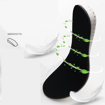 Priedušná výškovo zväčšujúca vložka z EVA, pohodlná pre mužov aj ženy, športová vložka s rôznymi výškami, neviditeľná výškovo zväčšujúca vložka