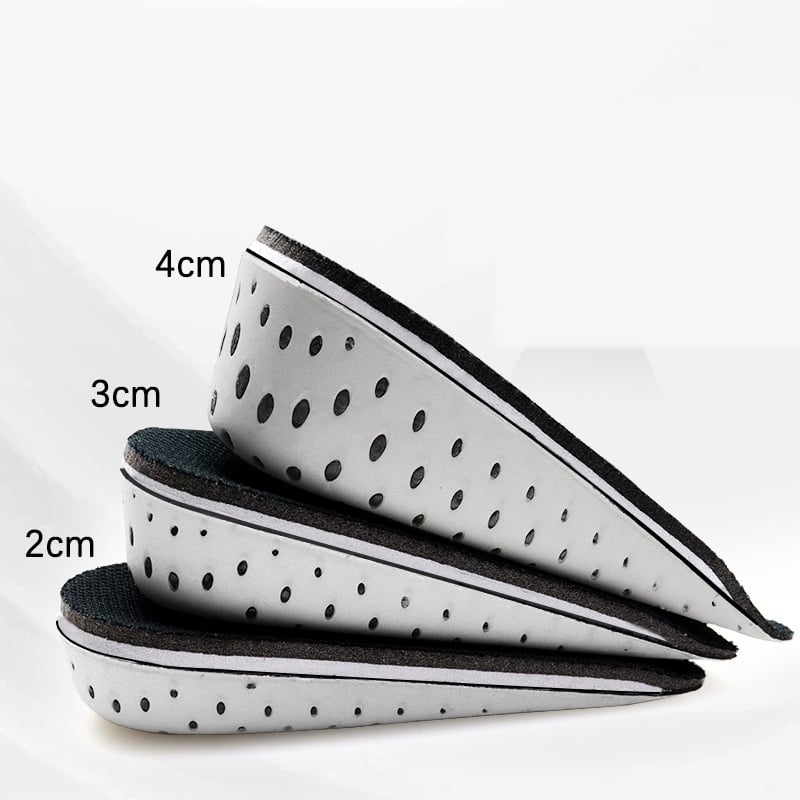 Priedušná výškovo zväčšujúca vložka z EVA, pohodlná pre mužov aj ženy, športová vložka s rôznymi výškami, neviditeľná výškovo zväčšujúca vložka