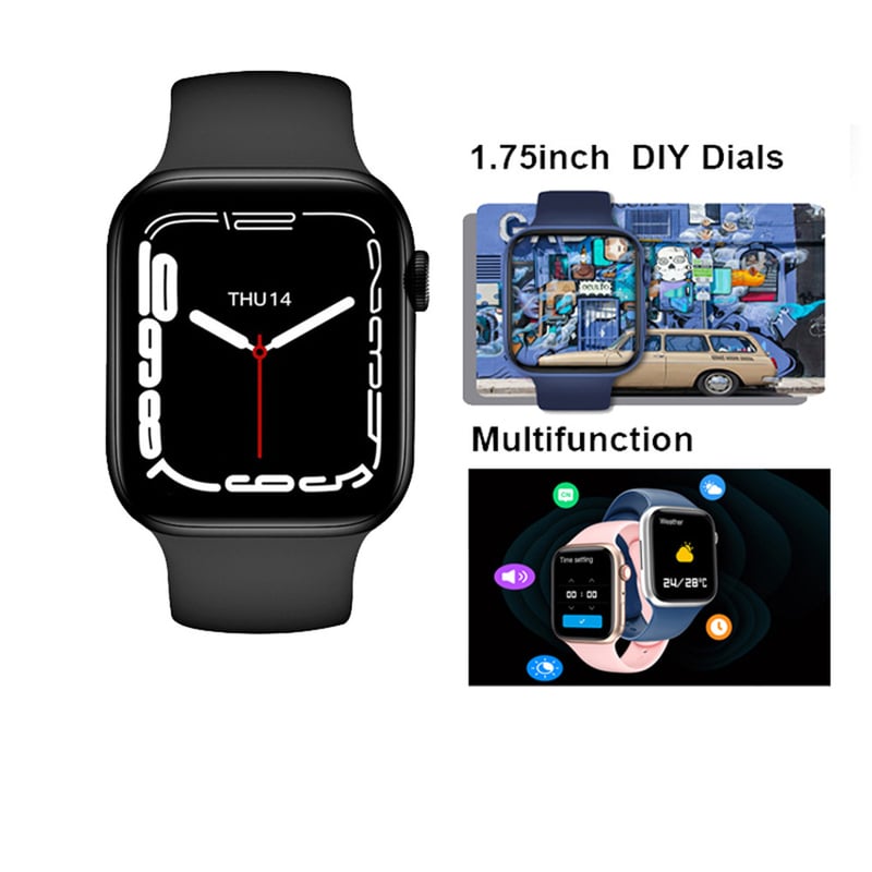 i8 Promax okosóra a Huaqiangbei-től: Bluetooth hívások, alvásfigyelés, forgógombok