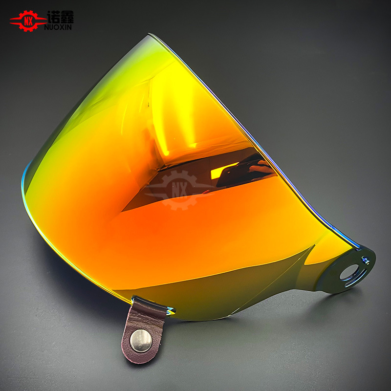 Vhodné pre ploché retro šošovky pre prilby BELL BULLITT, fotochromatická fólia, nálepky proti zahmlievaniu, príslušenstvo, kompatibilné s denným aj nočným použitím.